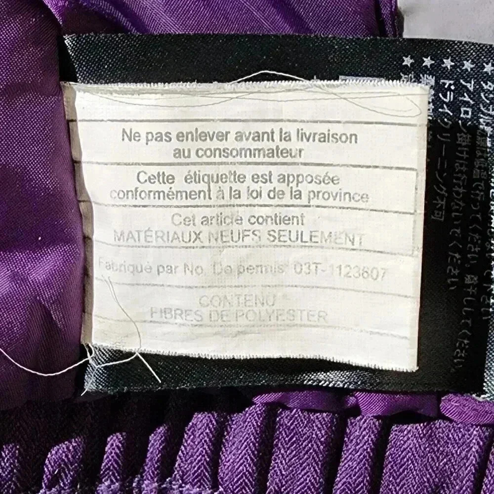 BURTON Dryride Women's Size Small Snow Ski Jacket Faux Fur Hood Purple Lined! - Picture 11 of 11